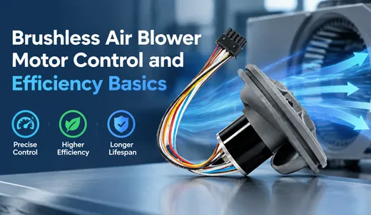 Brushless Air Blower Motor Control and Efficiency Basics